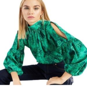 Josephine flora blouse
